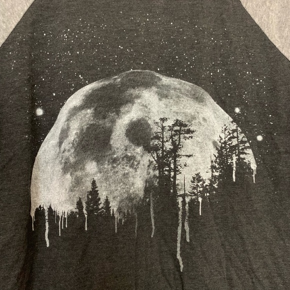 Curbside clothing moon 3/4 raglan - Picture 4 of 5